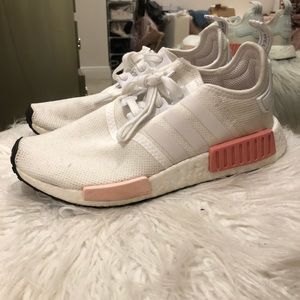 Adidas NMD sneakers pink and white